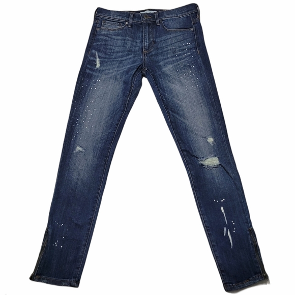 Women's Banana Republic Skinny Ankle Jeans Sz 26 - Picture 5 of 11